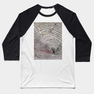 Old weathered wooden planking Baseball T-Shirt